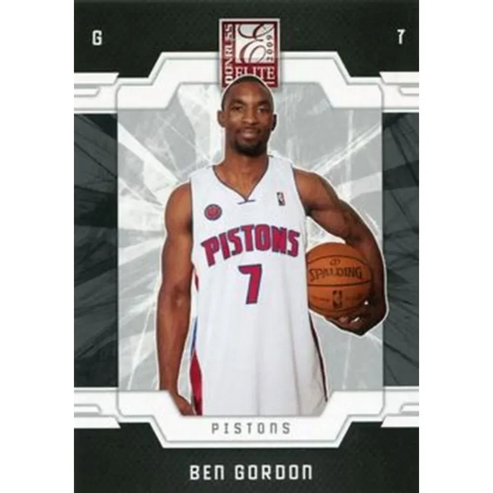 2009 Donruss Elite Basketball Card - #28 Ben Gordon
